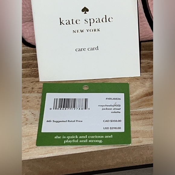 Kate Spade Jackson Street Collette Two Way Bag plus Dust Bag EUC - Picture 13 of 16